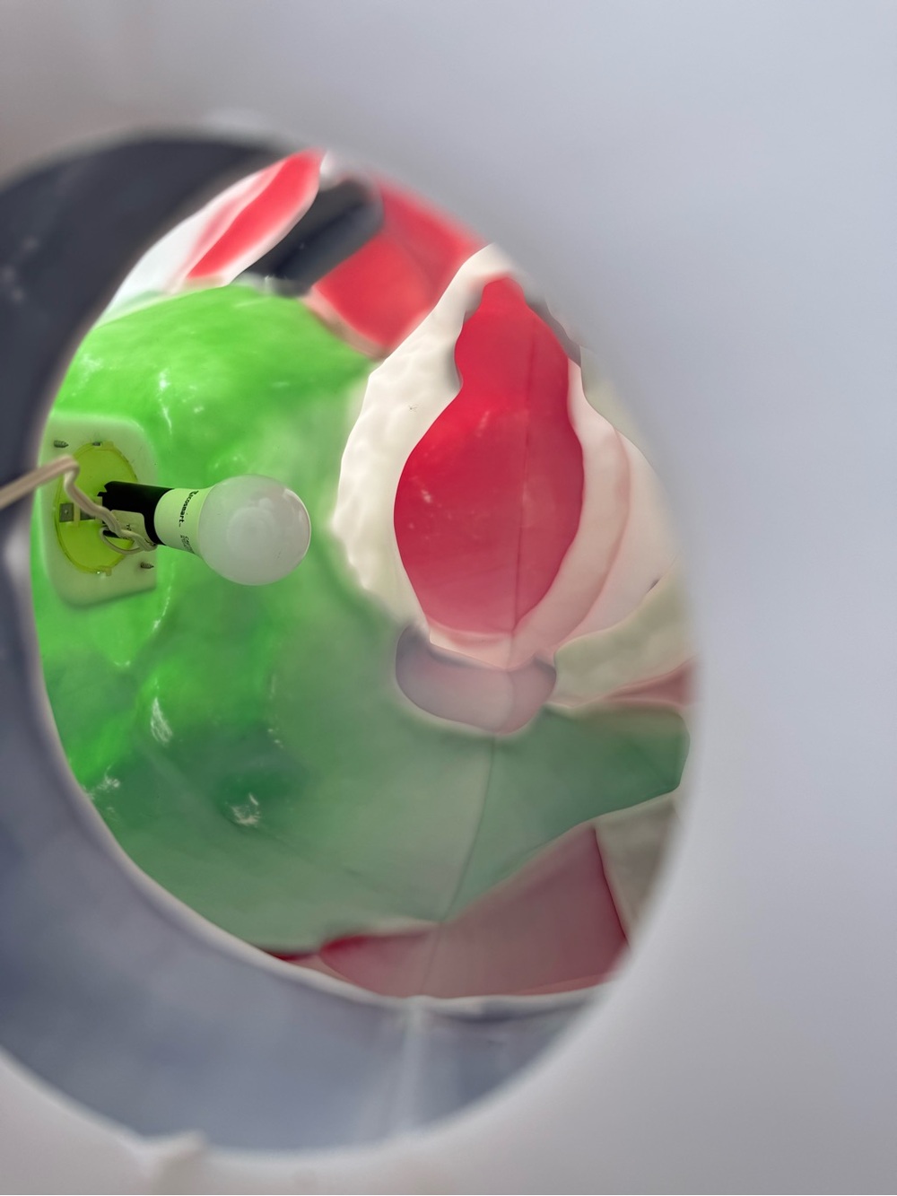 Vintage Snoopy Light Up Blow Mold Christmas Decoration Santa Claus 32” - Picture 11 of 16
